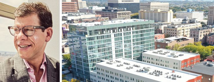 Scott Waynebern of MF1 Capital and Crosby Hill Apartments in Wilmington, Del.