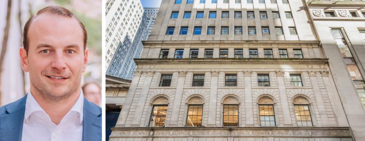 Platinum Commercial's Steven Evans and 30 Wall Street.