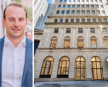 Platinum Commercial's Steven Evans and 30 Wall Street.