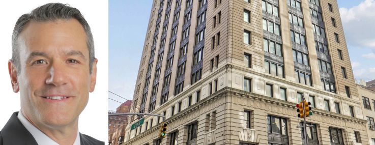 Columbia Property Trust’s Ted Koltis and 315 Park Avenue South.