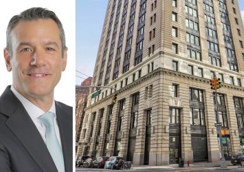 Columbia Property Trust’s Ted Koltis and 315 Park Avenue South.
