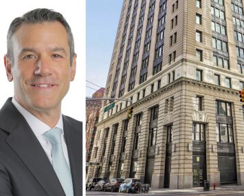 Columbia Property Trust’s Ted Koltis and 315 Park Avenue South.