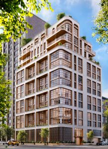 The Florian daytime exterior rendering 1 T&E Development and Minrav Complete The Florian Luxury Condo in Gramercy Park