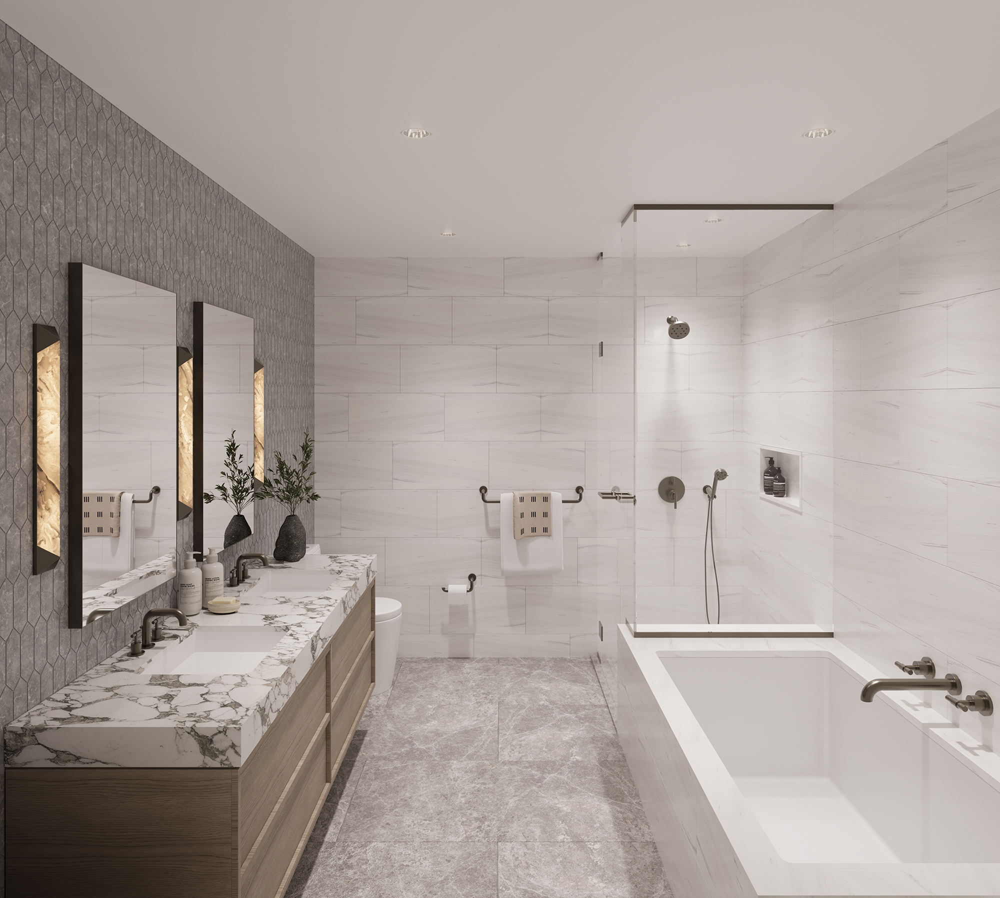 The developer’s microscopic attention to detail can be felt throughout the units.