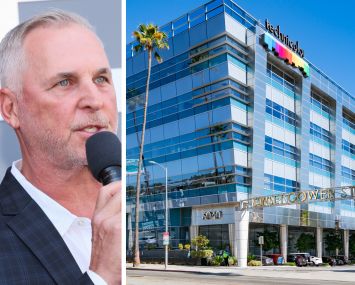 Hudson Pacific Properties CEO Victor Coleman and Sunset Gower Studios, Los Angeles.