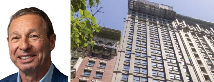 Newmark's William Cohen (top), Savitt Partners' Elliot Zelinger, and 11 East 26th Street.