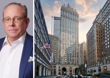 RXR's William Elder and 230 Park Avenue.