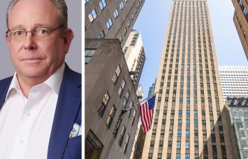 RXR's William Elder and 75 Rockefeller Plaza.