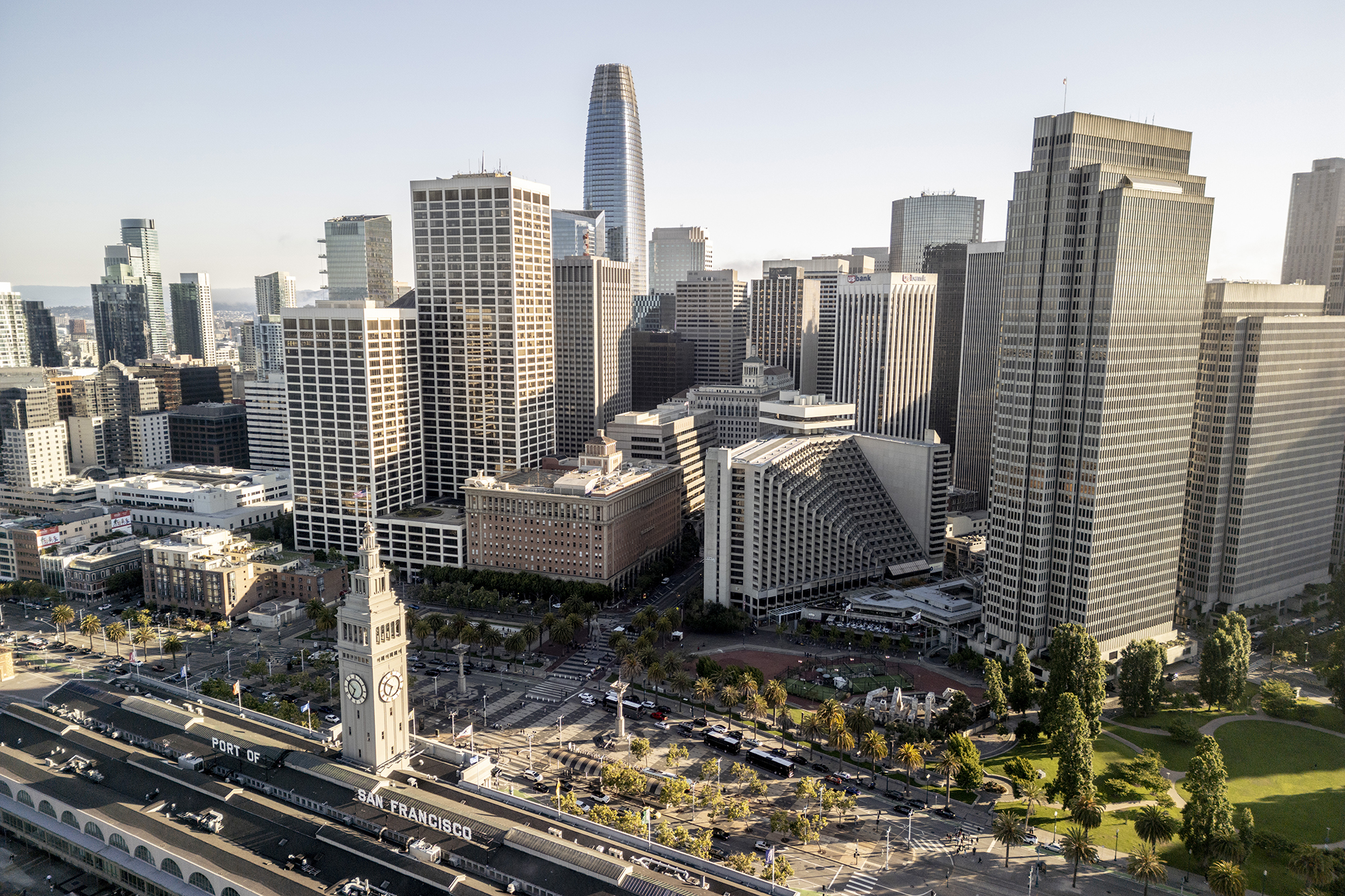 Downtown San Francisco.