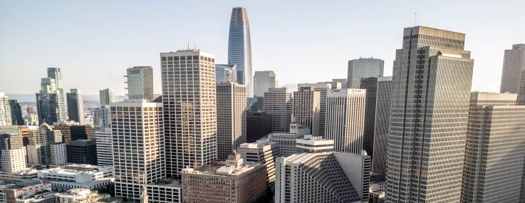 Downtown San Francisco.
