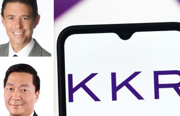 KKR co-CEOs Scott Nuttall (top) and Joseph Bae.