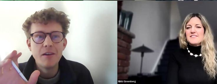 Lindsay Ellis (clockwise from top left), Jeff Schacher, Nikki Greenberg, and Will Pearce.