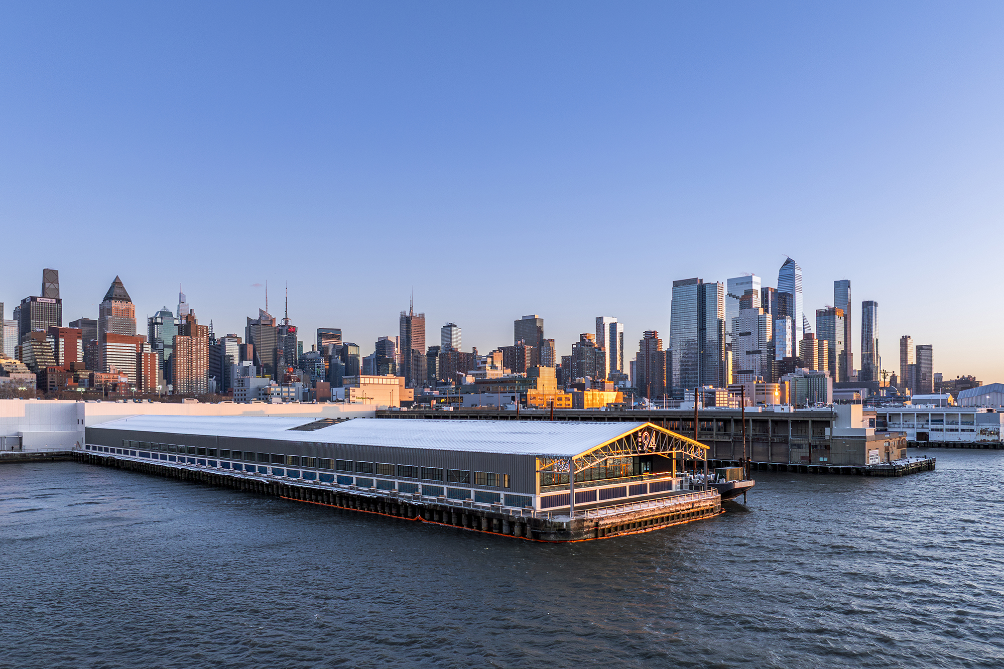 Pier 94 also provides public benefits and outdoor space.
