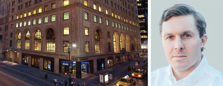 125 Park Avenue, Newmark's Brian Waterman (top), and CBRE's Ryan Alexander.