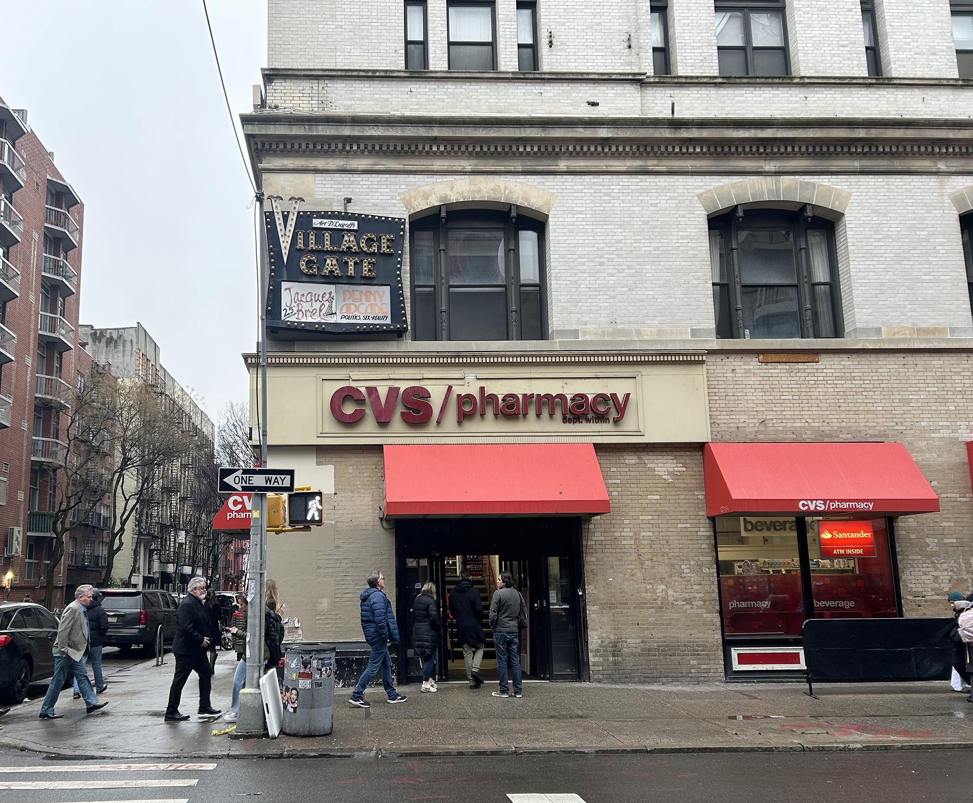 156-168 Bleecker Street.