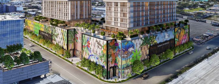 A rendering of Ultimate Wynwood at 2401 NW Sixth Avenue, Miami.