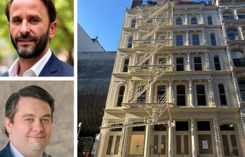 Udi Kore (top) and Brian Vetter and 45 White Street.