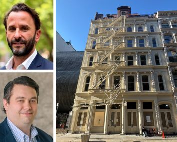 Udi Kore (top) and Brian Vetter and 45 White Street.