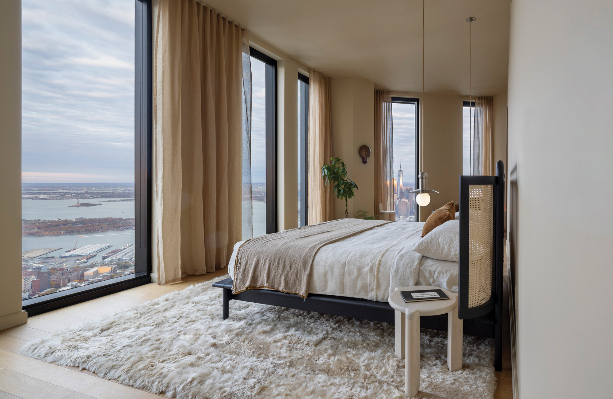 Enter Susan Clark, founder of design firm Radnor, designed the interior of the unit.