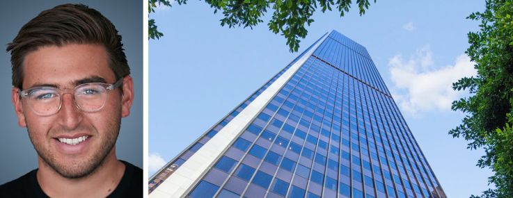 Carolwood's Adam Rubin and 707 Wilshire Boulevard, Los Angeles.