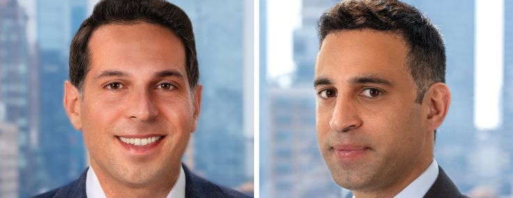 Adam Sasouness (left) and Josh Sasouness are co-founders of Dwight Capital.