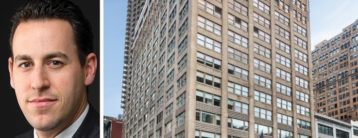 The Feil Organization's Andrew Wiener and 261 Fifth Avenue.