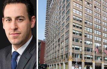 The Feil Organization's Andrew Wiener and 261 Fifth Avenue.
