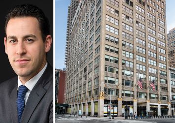 The Feil Organization's Andrew Wiener and 261 Fifth Avenue.