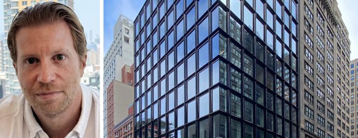 Capstone Equities's Avi Kollenscher and 205 West 28th Street.