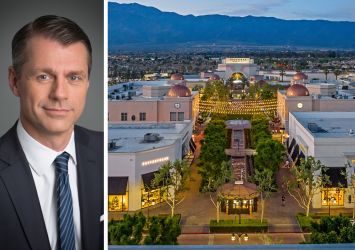 Brookfield's Brian Kingston and Victoria Gardens in Rancho Cucamonga, Calif.