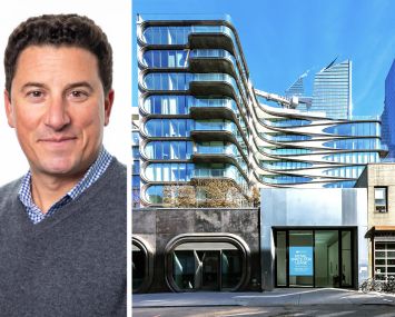 Meridian Capital's David Schechtman and 515 West 27th Street.