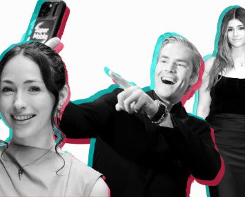 Emma Davis (left), Ryan Serhant (center), and Syndey Jo.