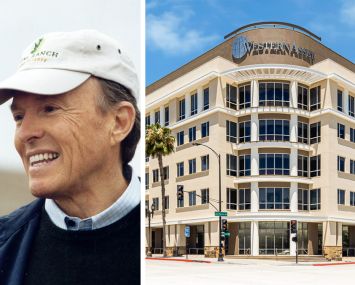 Irvine Company's Donald Bren and Western Asset Plaza in Pasadena, Calif.