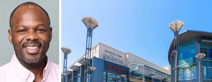 Industrious' Gentry Long and the Sherman Oaks Galleria in Sherman Oaks, Calif.