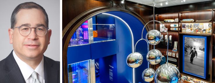 Vornado Realty's Glen Weiss and Meta Lab at 697 Fifth Avenue.