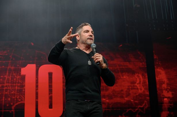 Grant Cardone speaks during the 10X Growth Conference.
