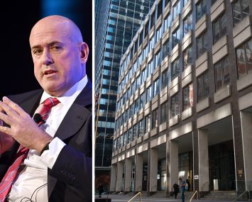 Carlyle Group CEO Harvey Schwartz and 245 Park Avenue.