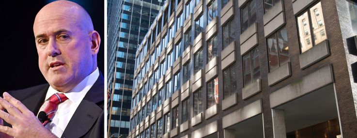 Carlyle Group CEO Harvey Schwartz and 245 Park Avenue.