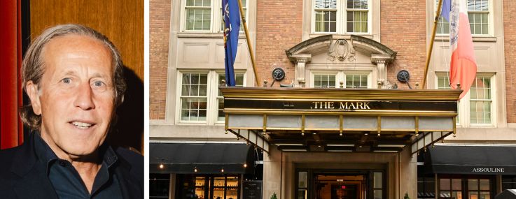 Alexico Group's Izak Senbahar and The Mark Hotel.