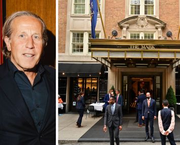 Alexico Group's Izak Senbahar and The Mark Hotel.