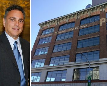 Pearl Realty Management's Jack Guttman and 21-02 49th Avenue, Queens.