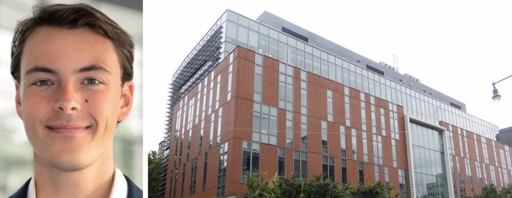 Arrow Real Estate Advisors' Jack McPhail and 484-526 Myrtle Avenue, Brooklyn.