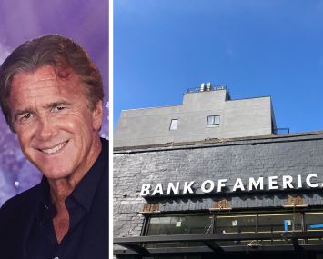 Wharton Properties' Jeff Sutton and 166 Berry Street, Brooklyn.