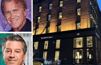 Jeff Sutton of Wharton Properties, Marc Holliday of SL Green, and 690 Madison Avenue.