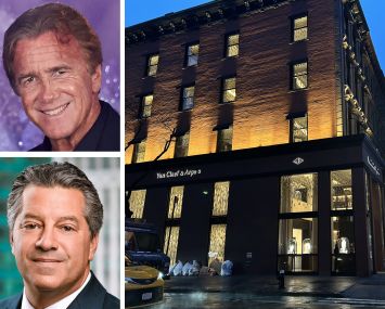 Jeff Sutton of Wharton Properties, Marc Holliday of SL Green, and 690 Madison Avenue.