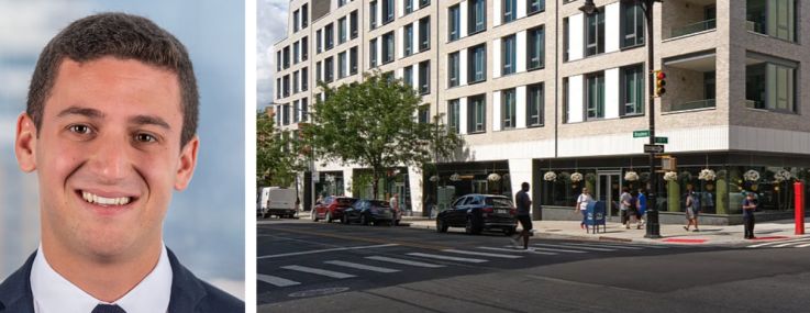 Dwight Capital's Keith Hoffman (top) and Jack Tawil, and The Amara, 31-90 29th Street, Queens.