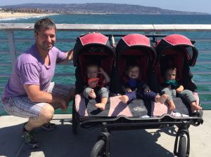 Running the Numbers: JP Morgans Kurt Stuart Takes CO on a Property Running Tour Kurt Stuart and his triplets.