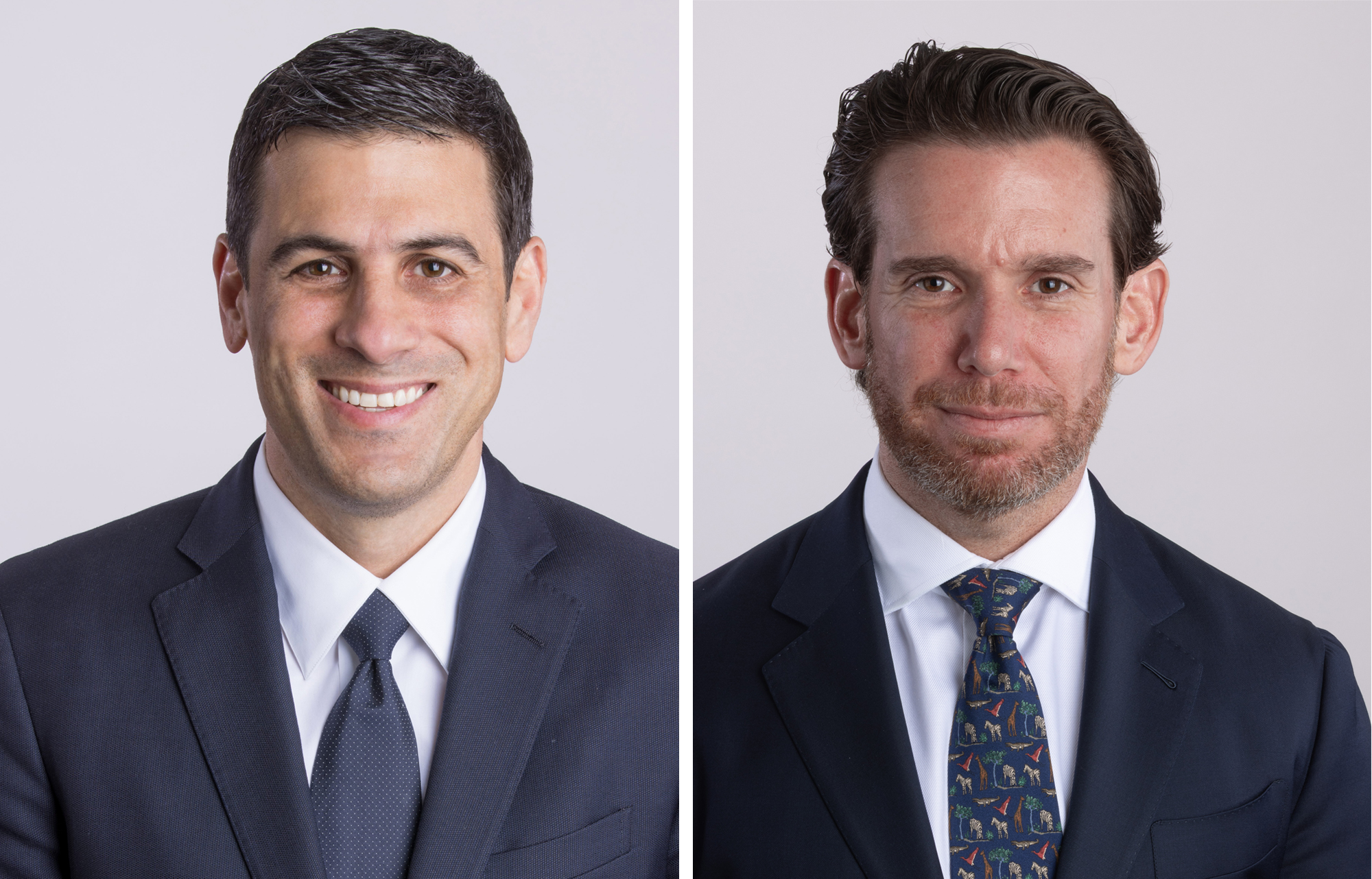 Matthew Lembo (left) and Ryan Jackson.