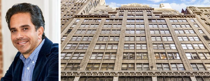 GFP Real Estate's Matthew Mandell and 247 West 37th Street.