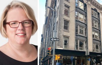 Thor Equities's Melissa Gliatta and 1165 Broadway.